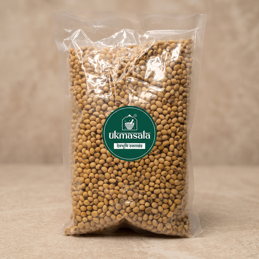 White Soybean | सफेद भट्ट | Uk Masala | 100% Organic