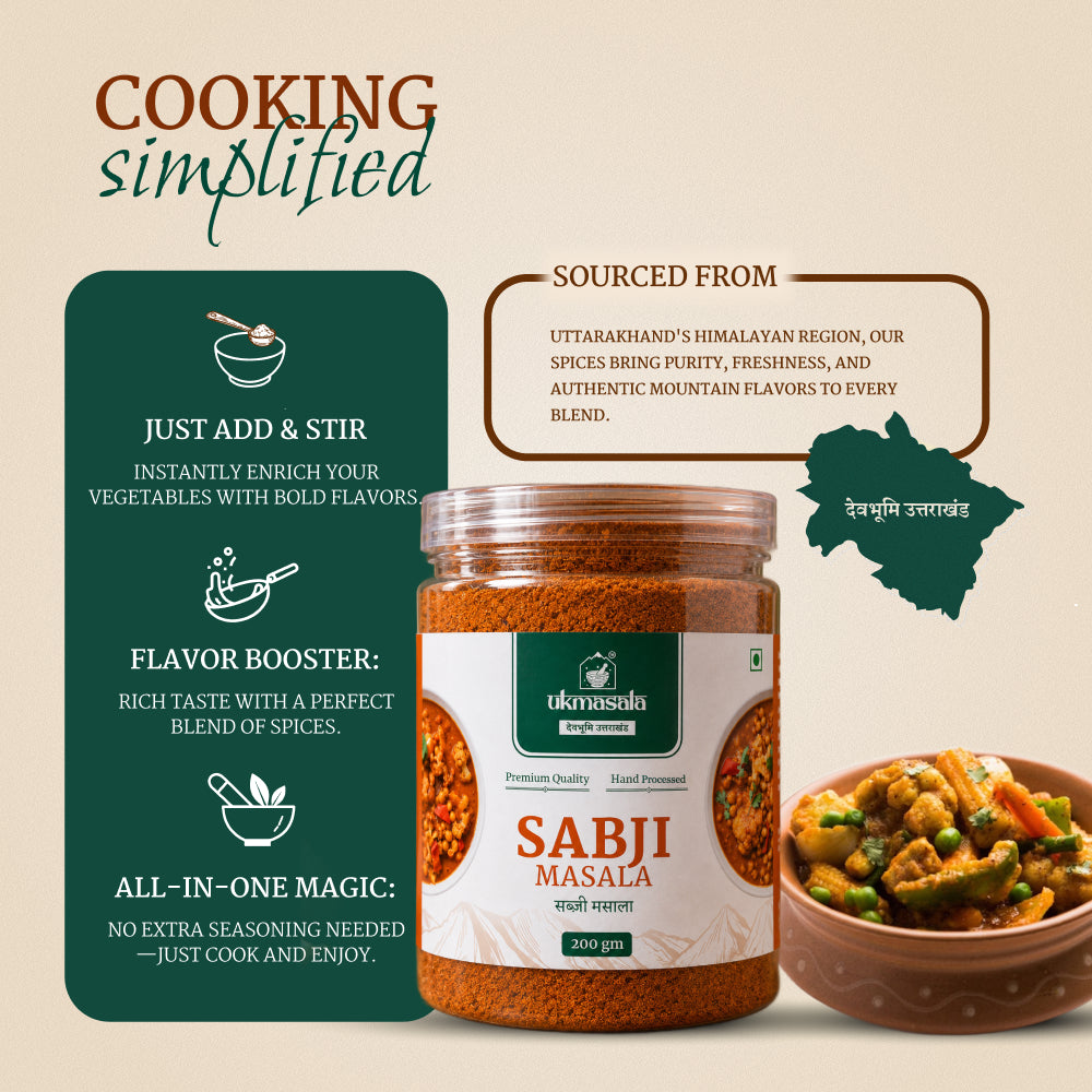 SABJI MASALA | UK Masala | Home Made