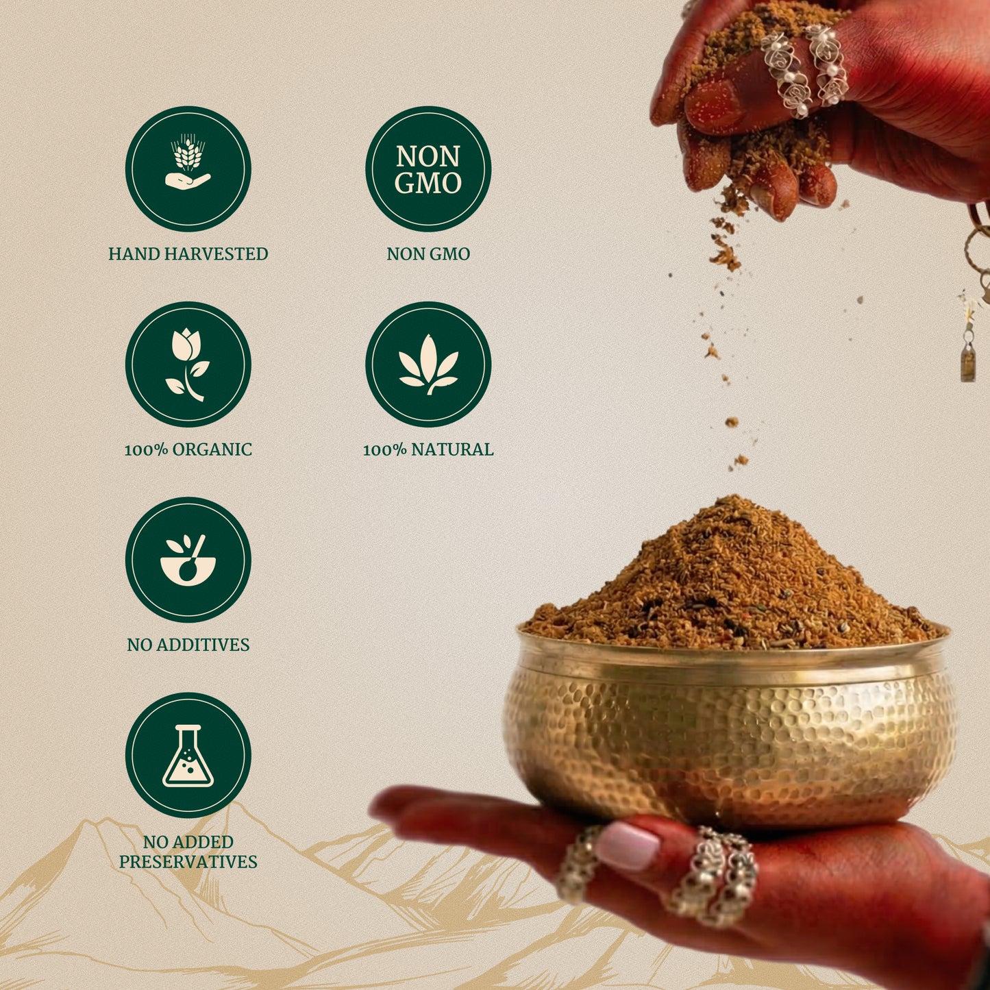 Mix Coriander Powder | UK Masala | 100% Organic