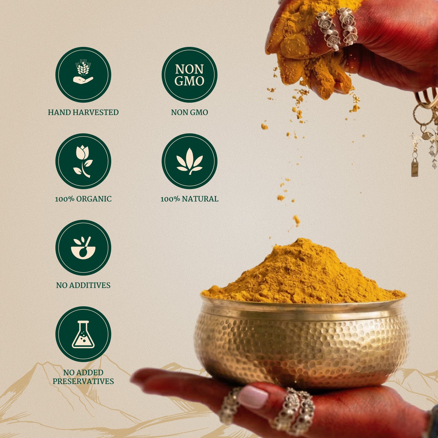 Haldi Powder | UK Masala | 100% Organic