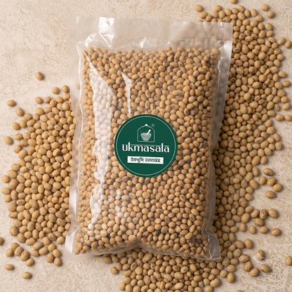 White Soybean | सफेद भट्ट | Uk Masala | 100% Organic