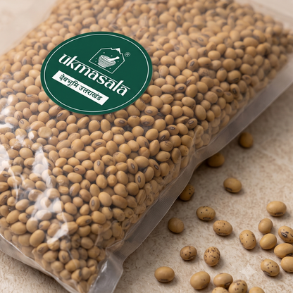 White Soybean | सफेद भट्ट | Uk Masala | 100% Organic